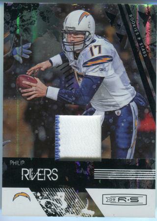 2009 Panini Rookies & Stars Phillip Rivers Jersey Card 41/50