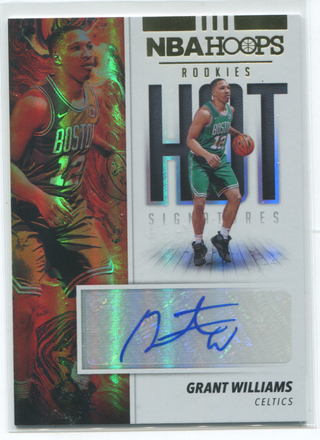 2019-20 Panini NBA Hoops Rookes #HR-GWL Grant Williams Autographed Card