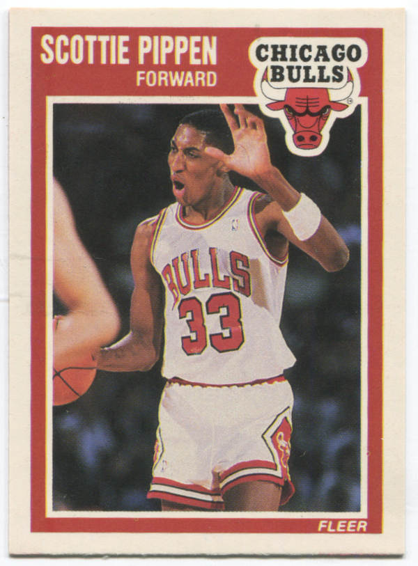 1989 Fleer #23 Scottie Pippen Card