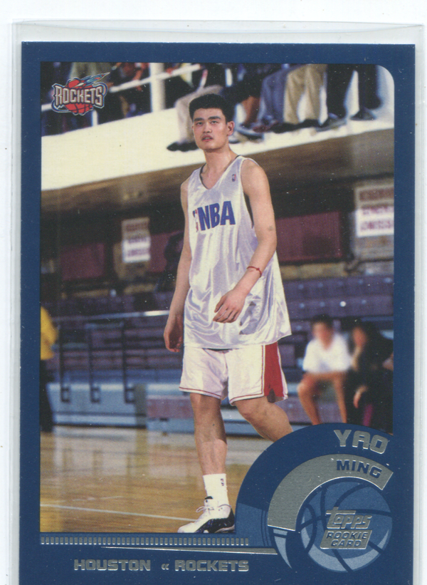 2002 Topps Rookie Card #185 Yao Ming