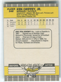 1989 Fleer #548 Ken Griffey Jr. Rookie Card