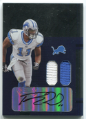 2005 Donruss Leaf Limited Threads #LT-78 Roy Williams 23/25 Autographed Card