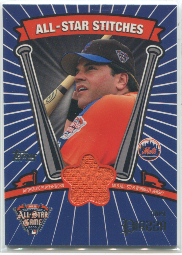 2005 Topps All Star Stitches Mike Piazza #ASA-MP