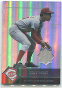 2004 Topps Authentic Game-worn Jersey Card #TP Tony Perez