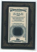 2012 Topps Allen & Ginter Game Used Memorabilia #AGR-JM John McEnroe Card