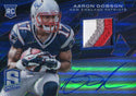 Aaron Dobson Autographed 2012 Panini Spectra Rookie Jersey Card