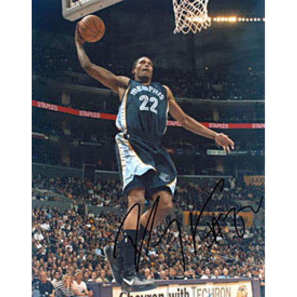 Rudy Gay Autographed / Signed 8x10 Photo - Memphis Grizzlies