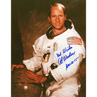 Al Worden Autographed / Signed 8x10 Apollo 15 Comand Module Pilot Photo