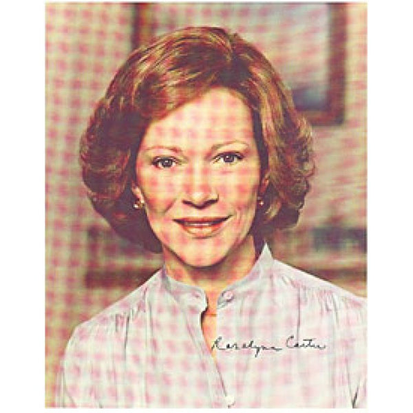 Rosalyn Carter Autographed 8x10 Photo First Lady to Jimmy Carter