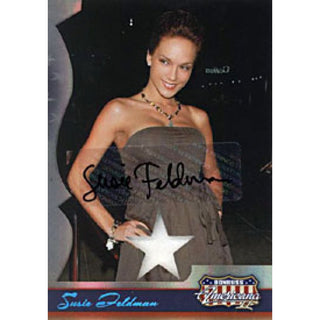 Susan Feldman Autographed / Signed 2008 Donruss Americana Card #181 - Limited Edition 163/250