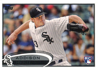 Addison Reed 2012 Topps Rookie Card #183