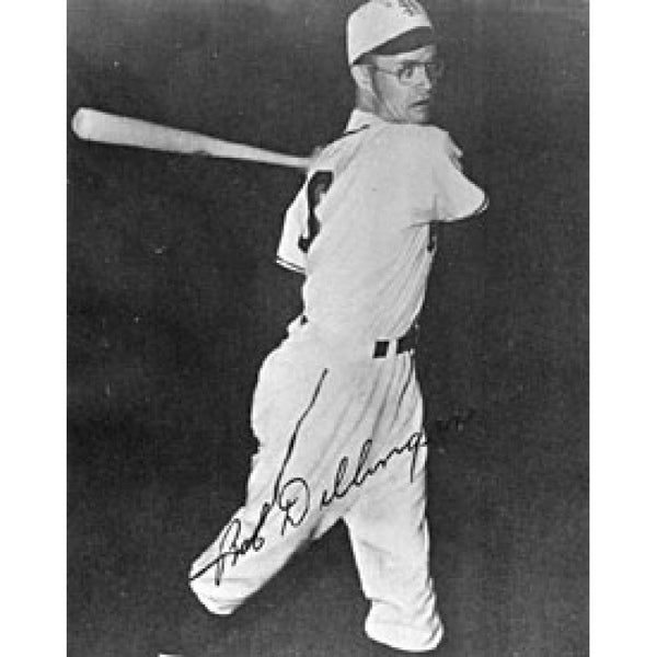 Bob Dillinger Autographed / Signed Baseball 8x10 Photo