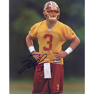 Jordan Palmer Autographed / Signed 8x10 Washington  Photo