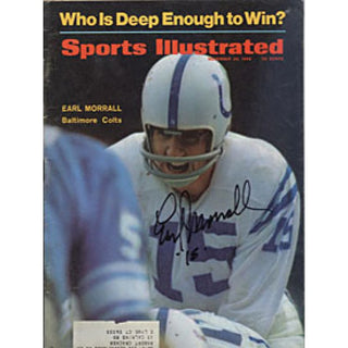 Earl Morrall Autographed / Signed November 25 1968 Sports Illustrated Magazine