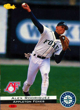 Alex Rodriguez Unsigned 1994 Classic Card