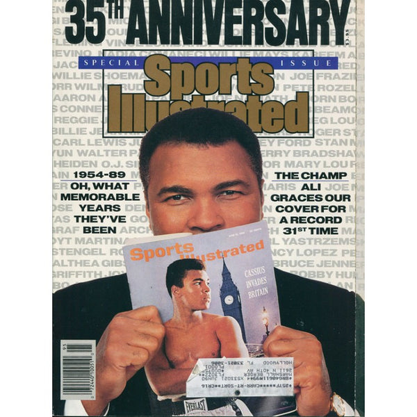 Muhammed Ali Unsigned 35th Anniversary Sports Illustrated
