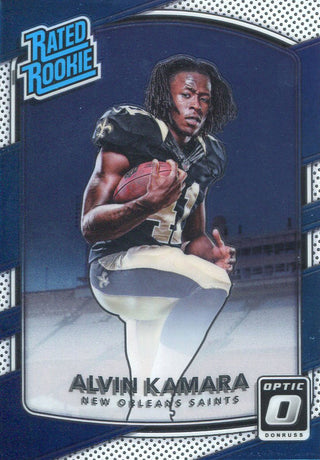 Alvin Kamara 20147 Panini Donruss Optic Rookie Card