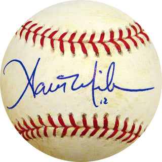 Aaron Mills Autographed Baseball