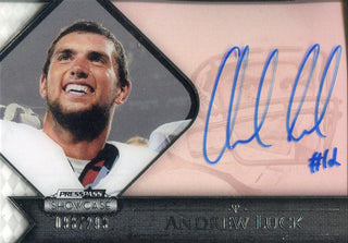 Andrew Luck Autographed 2012 Press Pass Showcase Rookie Card