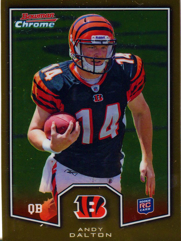 Andy Dalton Unsigned 2011Topps Rookie Card