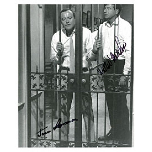 Jack Lemon & Walter Matthau The Odd Couple Signed 8x10 Photo