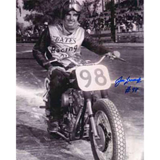 Joe Leonard Autographed 8x10 Racing Photo