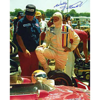 Wally Ballenback Autographed 8x10 Racing Photo