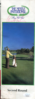 Arnold Palmer Autographed Nestle Invitational Scorecard (JSA)