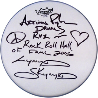 Artimus Pyle Autographed Remo 13' Drum Head