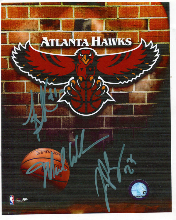 Atlanta Hawks Autographed 8x10 NBA Photo