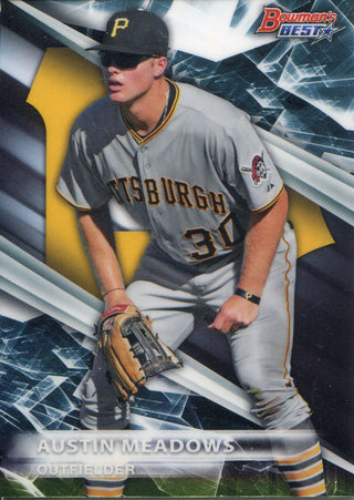 Austin Meadows 2016 Bowman's Best Rookie Card