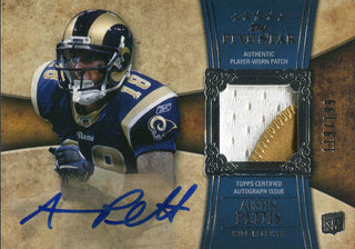 Austin Pettis Autographed 2011 Topps Five Star Rookie Jersey Card