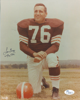 Lou "The Toe" Groza Autographed 8x10 Photo