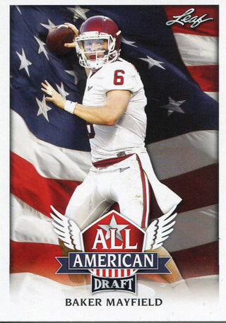 Baker Mayfield 2018 Leaf Rookie Card