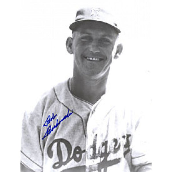 Bob Borkowski Autographed / Signed Brooklyn Dodgers 8x10 Photo