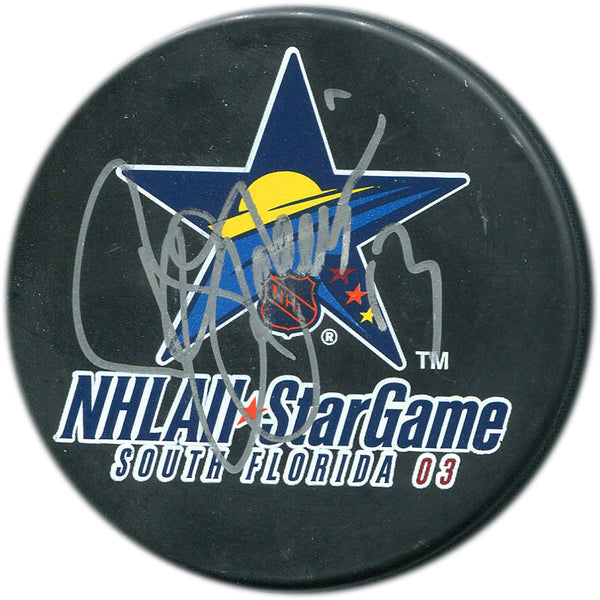 Bill Guerin Autographed 2003 All Star Game Puck