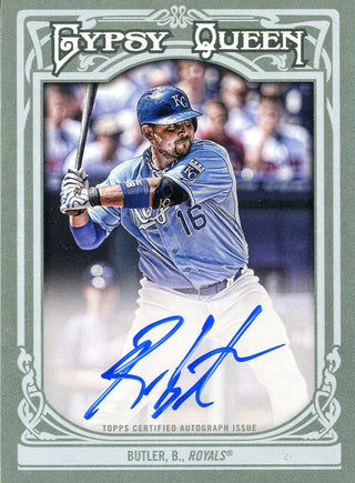 Billy Butler Autographed 2013 Topps Gypsy Queen Card