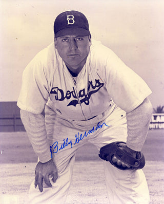 Billy Herman Autographed 8x10 Photo