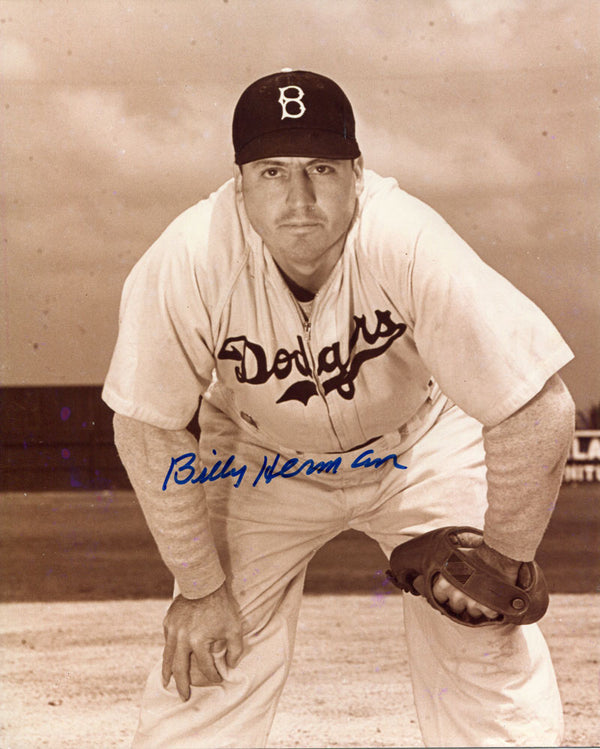 Billy Herman Autographed 8x10 Photo