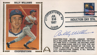 Billy Williams Autographed July 26, 1987 First Day Cover