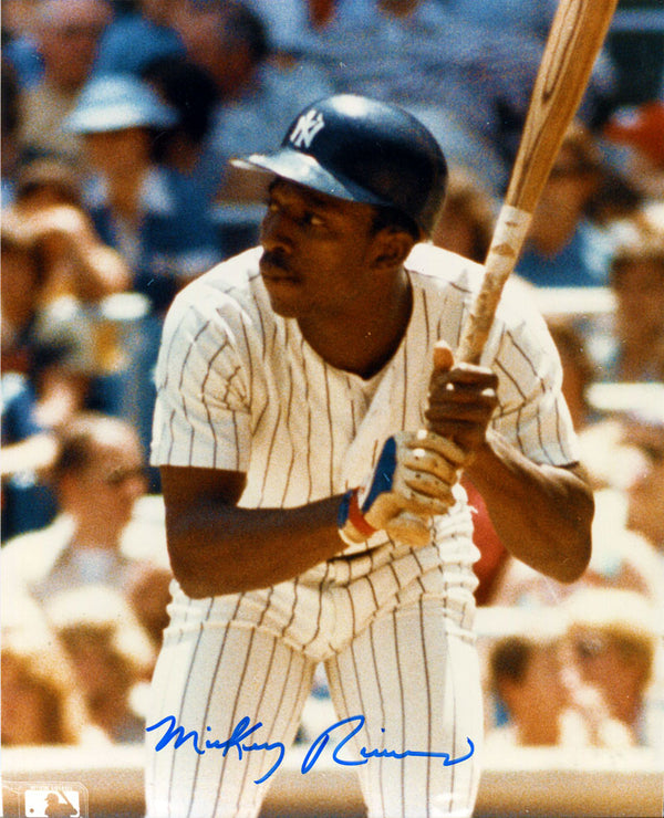Mickey Rivers Autographed 8x10 Photo