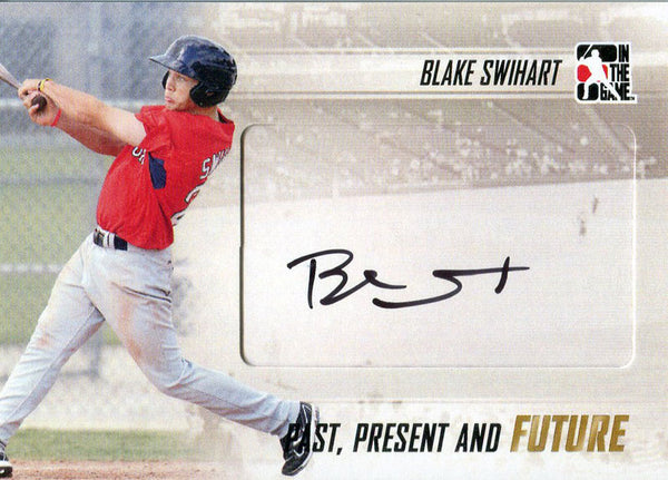Blake Swihart Autographed 2013 In the Game Card