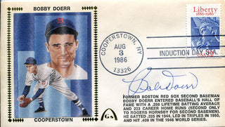 Bobby Doerr Autographed First Day Cover