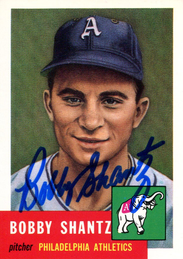 Bobby Shantz Autographed Topps Archive Card