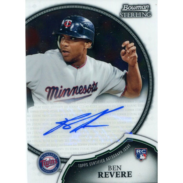 Ben Revere Autographed 2011 Bowman Sterling Rookie Card