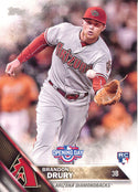 Brandon Drury 2016 Topps Rookie Card #OD-132