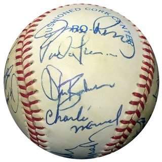 Brooks Robinson Multi Autographed Baseball East Panel