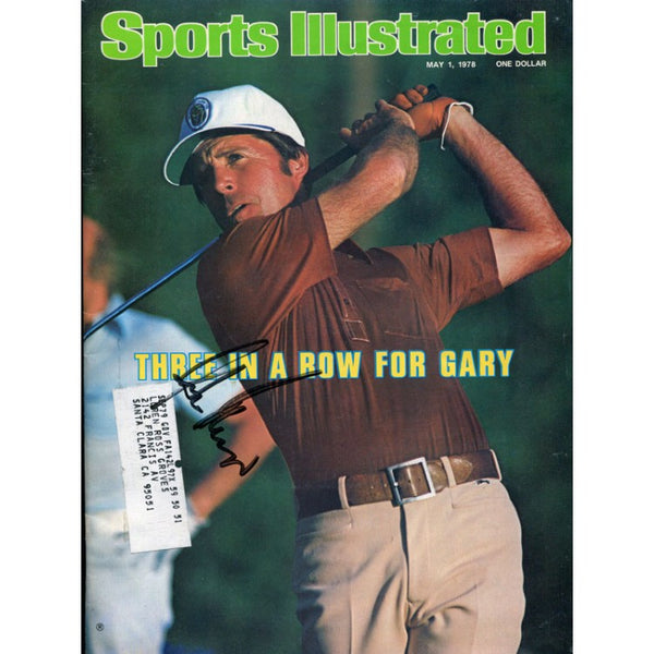 Gary Player Autographed Sports Illustrated Magazine