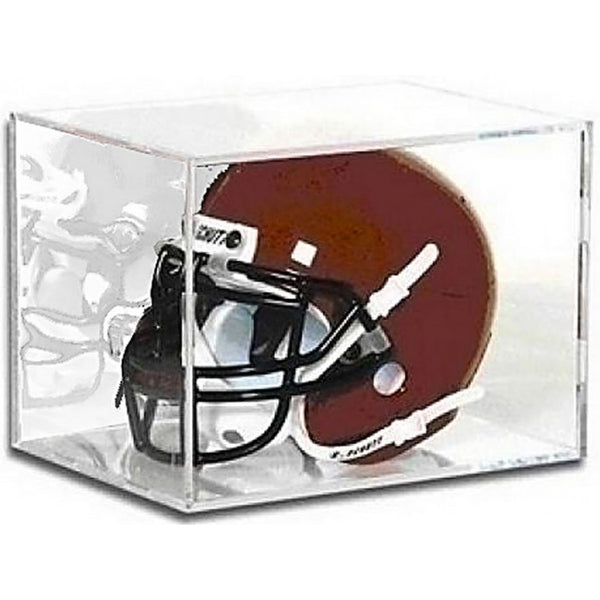 Football Mini Helmet Acrylic Display Cube