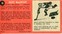 Bruce Macgregor Unsgned 1964-65 Topps Card